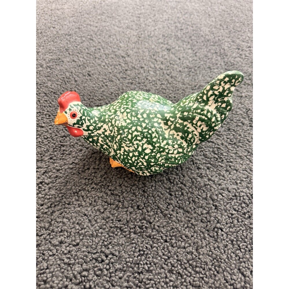 La Dolce Vita Home Essential Speckle Chicken Green White